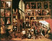 TENIERS, David the Younger The Gallery of Archduke Leopold in Brussels at china oil painting artist